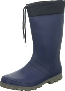 Bockstiegel Axel Gummistiefel in Übergrößen Blau 10006 dkl-blau/grau  große Unischuhe, Größe:39