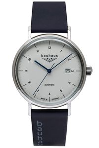 Bauhaus 2152-5 Pánske automatické hodinky Dark Blue/Beige