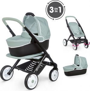 Smoby Maxi Cosi & Quinny hluboký kočárek 3 v 1 pro panenky zelený Smoby Maxi Cosi & Quinny hluboký kočárek 3 v 1 pro panenky zelený