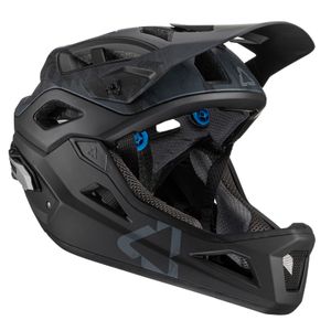 Leatt MTB 3.0 Enduro Downhill Helm Farbe: Schwarz, Grösse: S (51-55)