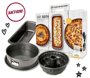 Birkmann Easy Baking Backformen Set 3-teilig 881808