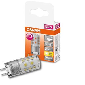 OSRAM Dimmbare LED PIN Lampe mit GY6.35 Sockel, Warmweiss (2700K), 320 Lumen, klares Glas, Single-Pack