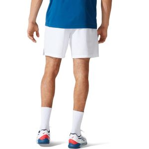 Asics Court M 7IN Short Tennishose Herren Weiß, Größe:XL