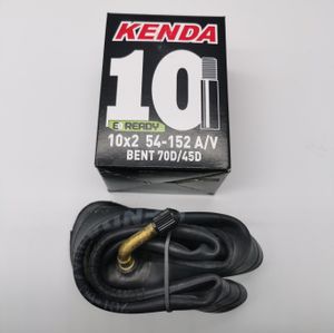 Kenda Schlauch 10 Zoll 45°/70°AV abgewinkelt 10 x 2.0 | 54-152 E-Scooter Roller E-Ready