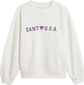 Gant Shield Usa Sweatshirt Weiß M Frau Weiß M Gant Shield Usa Sweatshirt Weiß M Frau Weiß M