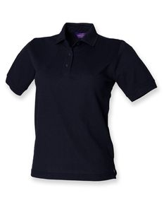 Henbury Damen 65/35 Classic Piqué Polo Shirt H401 navy M