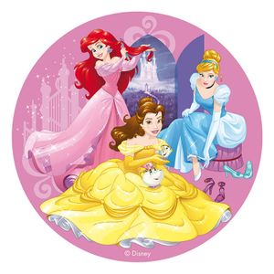 Disney  Princess Prinzessinnen Tortenaufleger 20cm Ø Oblatenpapier Geburtstag