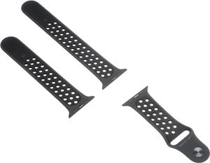 Apple ML883ZM/A Intelligentes tragbares Accessoire Band Anthrazit, Schwarz Fluor-Elastomer