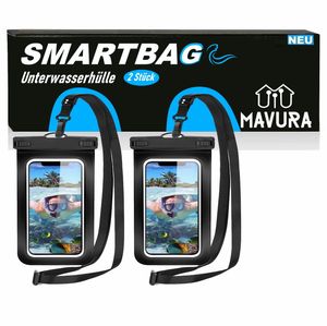 SMARTBAG Wasserdichte Handy Schutzhülle Unterwasserhülle Handytasche