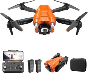 I3 PRO Drohne mit Kamera HD 1080P, FPV WiFi Live Übertragung Drohne für Kinder Anfänger, Orange