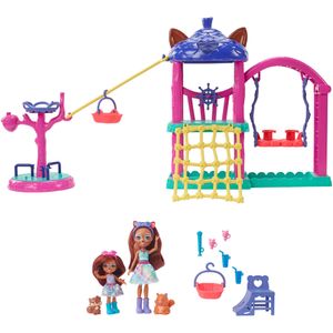 Enchantimals Spielplatz Set mit 2 Puppen & Tierfreunden inkl. Zubehör