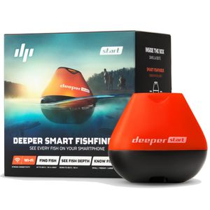 Deeper Start Sonar Wifi Echolot Fishfinder zum Auswerfen - Das Echolot für Uferangler