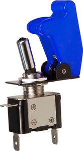 Kill-Switch McPower mit Schutzkappe und LED, 12V / 35A, blau