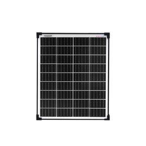 enjoy solar® Monokristallines Solarmodul 30W 12V (Schwarze Rahmen) , Zellengröße 182*182 mm 0% MwSt