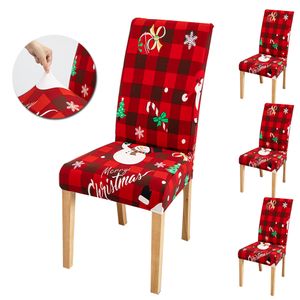 Weihnachten Stuhlhussen – 6 Stück, Rot Mit Weißen Pom-Poms, 50x70 Cm, Festliche Tischdeko Für Esszimmer