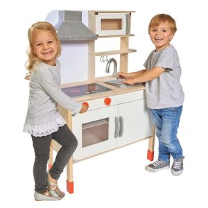 Eichhorn hracia kuchynka, drevená hračka, hra, deti, učenie, drevo, domácnosť, varenie, 100002494