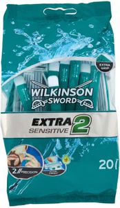 Wilkinson Sword Extra 2 Sensitive Einwegrasierer 20 Stk, Einwegrasierer:Sensitive, Einwegrasierer 20 Stk:(1 x 20er )