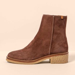 El naturalista Schnürstiefel mit hoher absatz N5940 SILK SUEDE CHOCOLATE / IRATI Farbe Chocolate