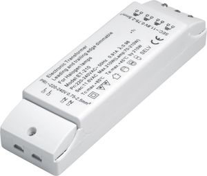 Halogen-Transformator 220-240V zu 12V 50-210W dimmbar mit Phasenanschnittsdimmer