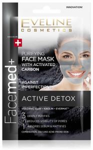 Eveline Cosmetics - Gesichtsmaske - Facemed Purifying Face Mask mit Aktivkohle