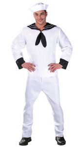 Kostým námorníka pre mužov Veľkosť: M-XL, Veľkosť: XL
