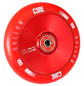 Core Hollow V2 Stunt-Scooter Rolle 110mm Rot/PU Rot