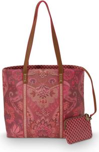 Pip Studio Shopper Medium Kyoto Festival Dark Pink 32/47x31x18.5cm Pip Studio Shopper Medium Kyoto Festival Dark Pink 32/47x31x18.5cm