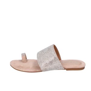 JEFFREY CAMPBELL Sandalen Damen Strass Pink BC209 - Größe: 37