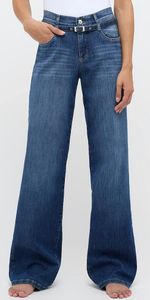 LIZ BELT 3358 mid blue used Größe 36/32
