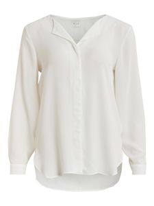 VILA CLOTHES Košile dámská polyesterová bílá GR37219 - Velikost: L