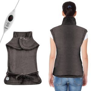 Vyhrievacia vesta AREBOS 6 stupňov teploty | vyhrievacia podložka na chrbát, ramená, krk s automatickým vypnutím a ochranou proti prehriatiu | vyhrievacia deka 85 x 60 cm Vyhrievacia vesta AREBOS 6 stupňov teploty | vyhrievacia podložka na chrbát, ramená, krk s automatickým vypnutím a ochranou proti prehriatiu | vyhrievacia deka 85 x 60 cm