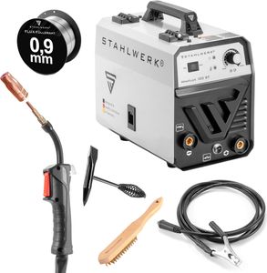 STAHLWERK Schweißgerät Mini FLUX 120 ST mit ARC | MMA-Funktion mit 120 Ampere STAHLWERK Schweißgerät Mini FLUX 120 ST mit ARC | MMA-Funktion mit 120 Ampere