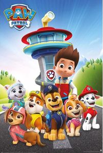 Paw Patrol - Ready for Action - Kinder Serien Poster Druck - Größe 61x91,5 cm