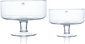 Glasschale Servierschale von Sandra Rich Serie BOWL Transparent 14cm