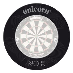 Unicorn Professional Dartboard Surround - Noir schwarz | Dartboard Schutz