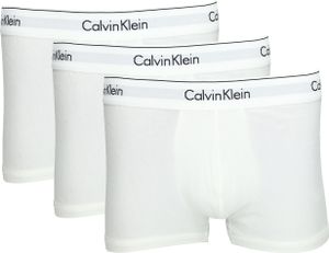 Calvin Klein 3-teilige Herren-Boxershorts aus Stretch-Baumwolle Weiß S