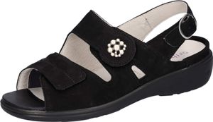 Waldläufer Komfort Sandalen Kara Damen 31373530333635 Schwarz 38 EU