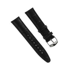 Festina Herren Uhrenarmband 21mm Leder-Band schwarz für Festina F16872 F16871 D2UFA16872/S