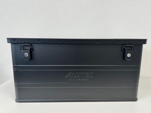 ALUTEC Aluminiumbox Classic 93 Schwarz, 93 ltr., (LxBxH) 750 X 350 X 355 mm