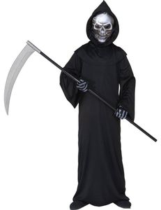 Kostým Smrťák pro děti Halloween 8-10 let (140 cm)