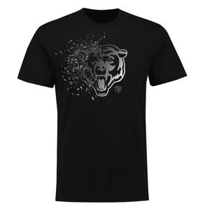 NFL Chicago Bears Shatter Graphic Logo Football Shirt schwarz (XXL)