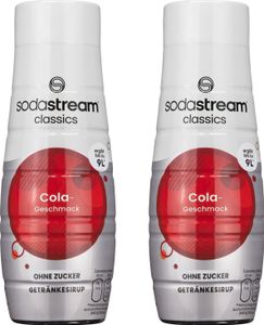 Syrop SodaStream Cola bez cukru 440 ml, 2 sztuki Syrop SodaStream Cola bez cukru 440 ml, 2 sztuki