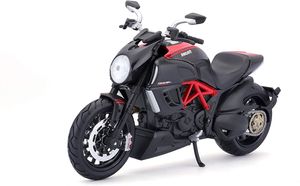 Maisto 5-11023 - Modellmotorrad - Ducati Diavel Carbon (schwarz-rot, Maßstab 1:12)