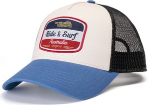 Brain Waves Ben Trucker Cap, blue stone Brain Waves Ben Trucker Cap, blue stone