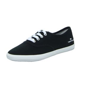 Tom Tailor Schnürhalbschuhe für Damen, Farbe:schwarz, Größe:43