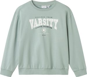 NAME IT Bequemes Rundhals Sweatshirt Cooles Design  Größe: 158-164