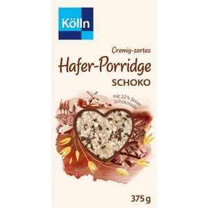 Kölln Cremig zartes Hafer Porridge Schoko mit feiner Schkolade 375g