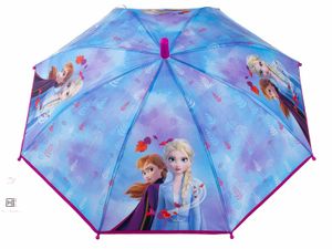 Disney 'Frozen 2' Kinder Regenschirm Stockschirm, ∅ 72 cm, blau