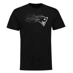 NFL New England Patriots Shatter Graphic Logo Football Shirt schwarz (M)
