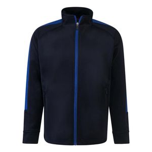 Finden & Hales - Trainingsjacke für Kinder RW7832 (104) (Marineblau/Königsblau)